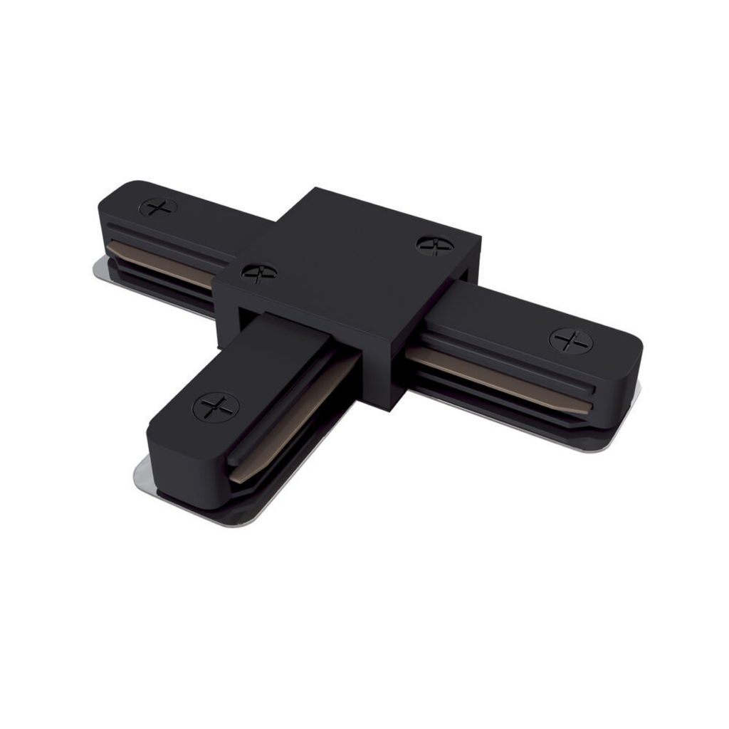 T shape connector track rail sandy black