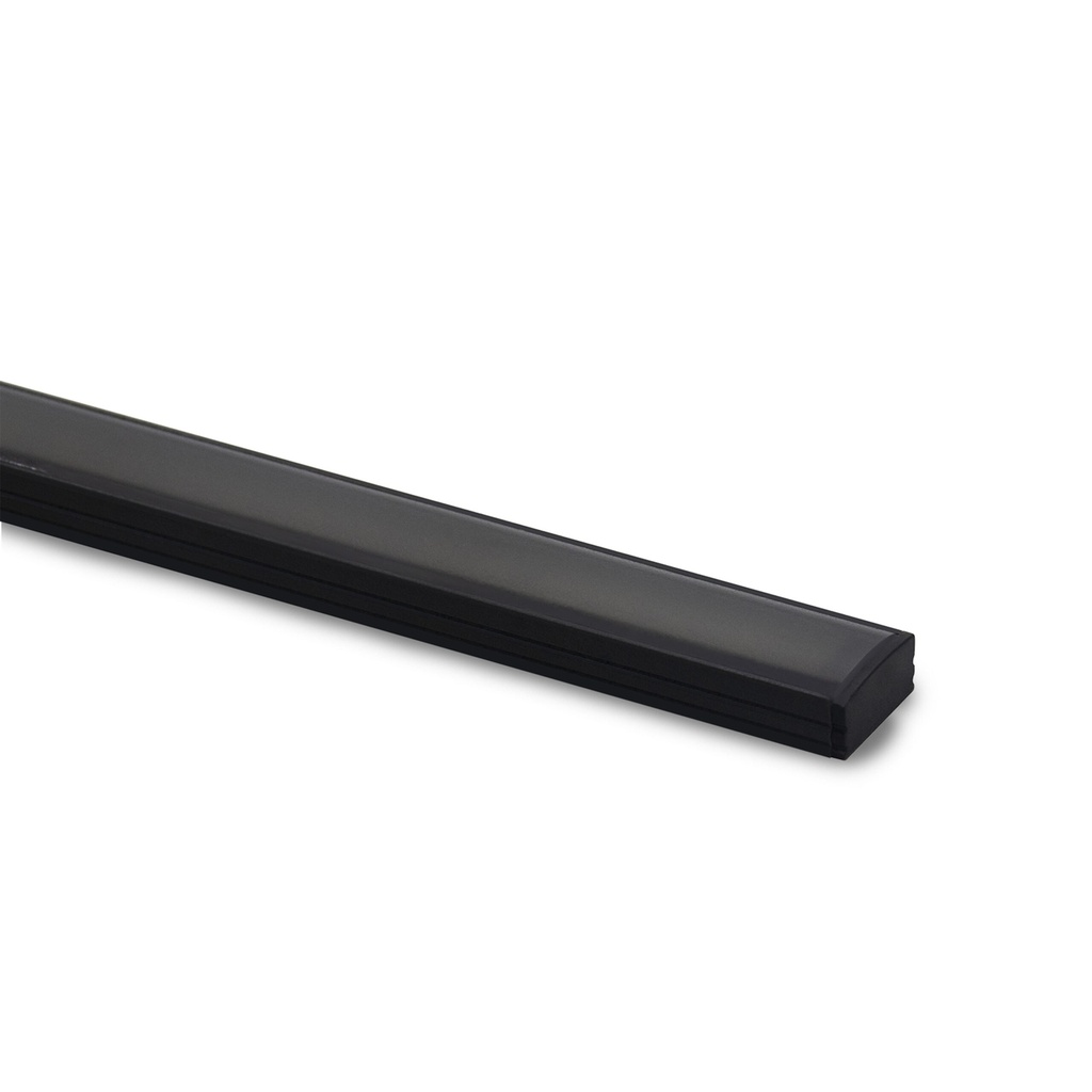 Surface LED profile 17 black 300cm