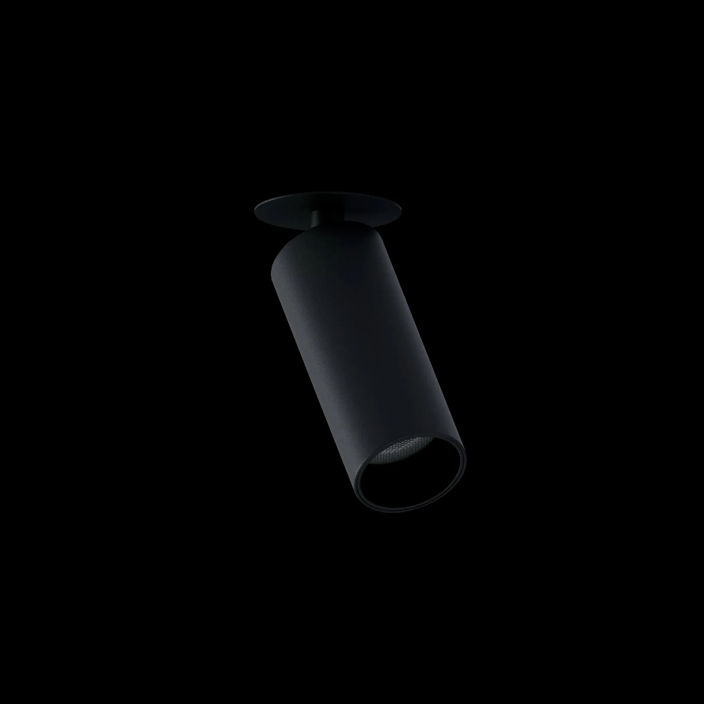 Spotlight Tick M Recessed Black