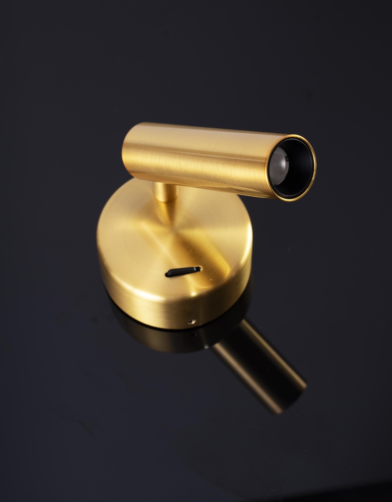 Wall Light Giro 3W gold
