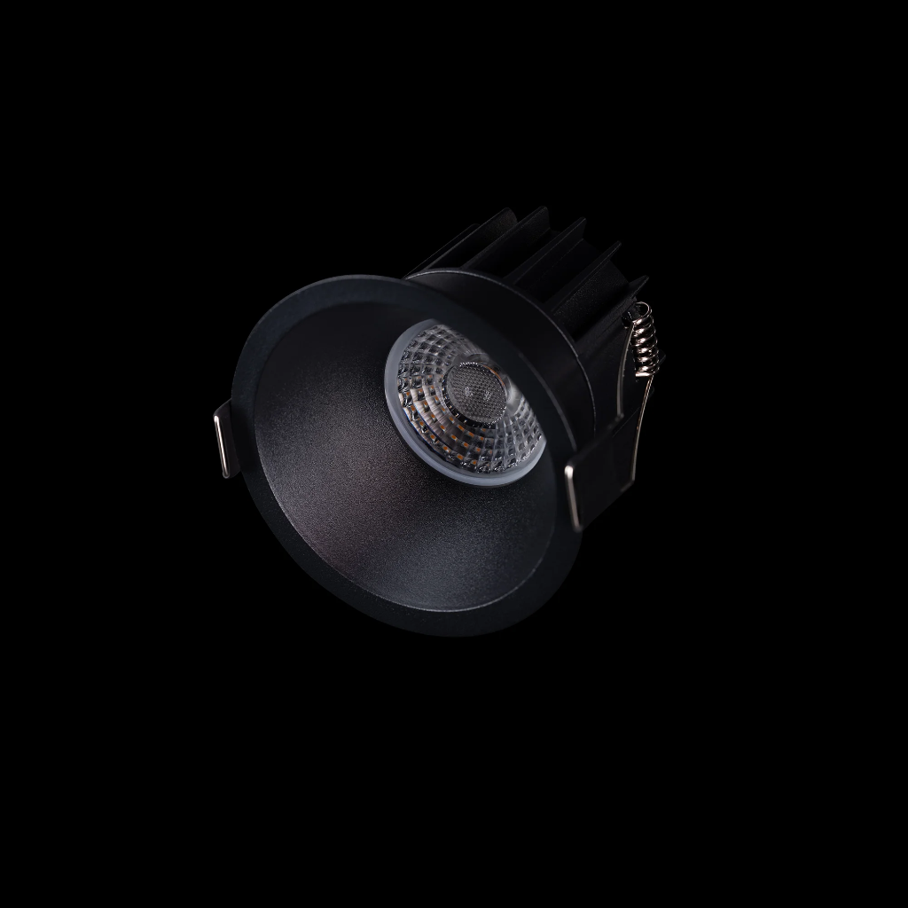 Downlight POWER S Recessed 7W Sandy Black