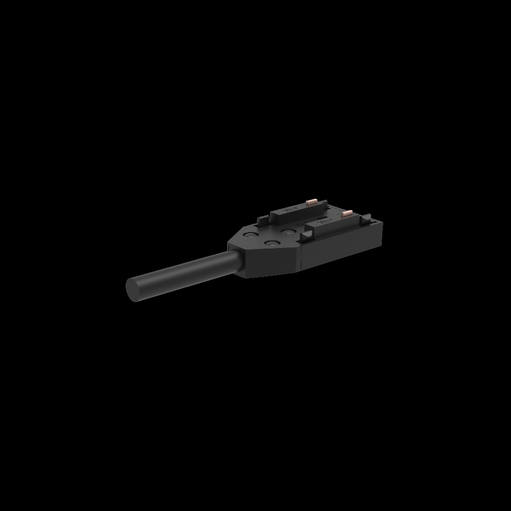 Input module black Shallow Track