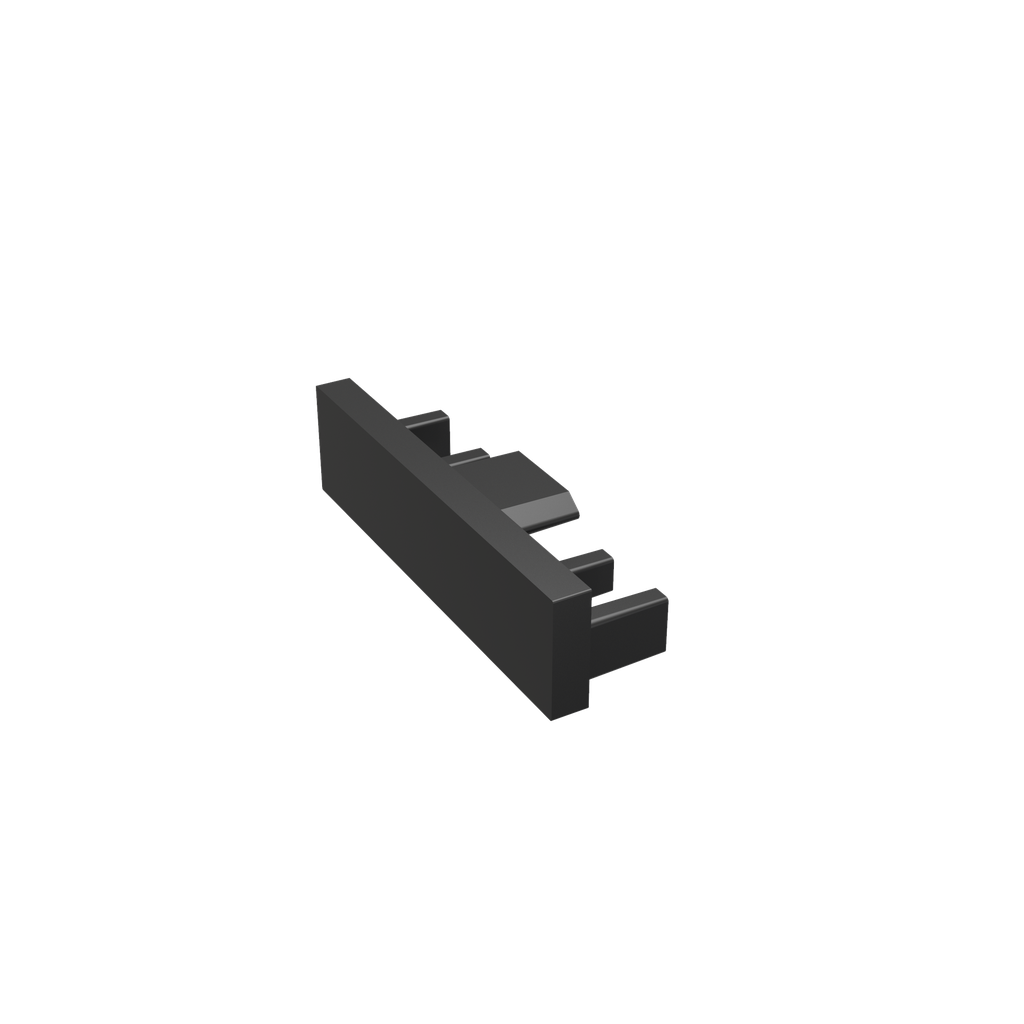 Endcap surface Shallow Track black