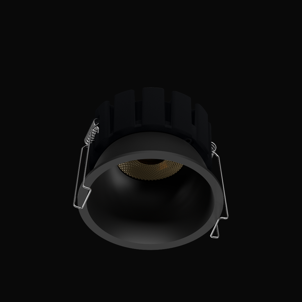 Downlight BAT IP54 Black 3CCT 