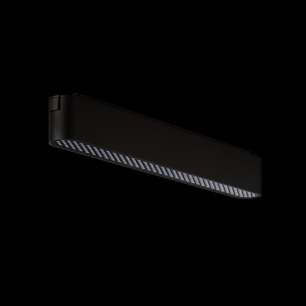 Shallow Track Light Thor Black 