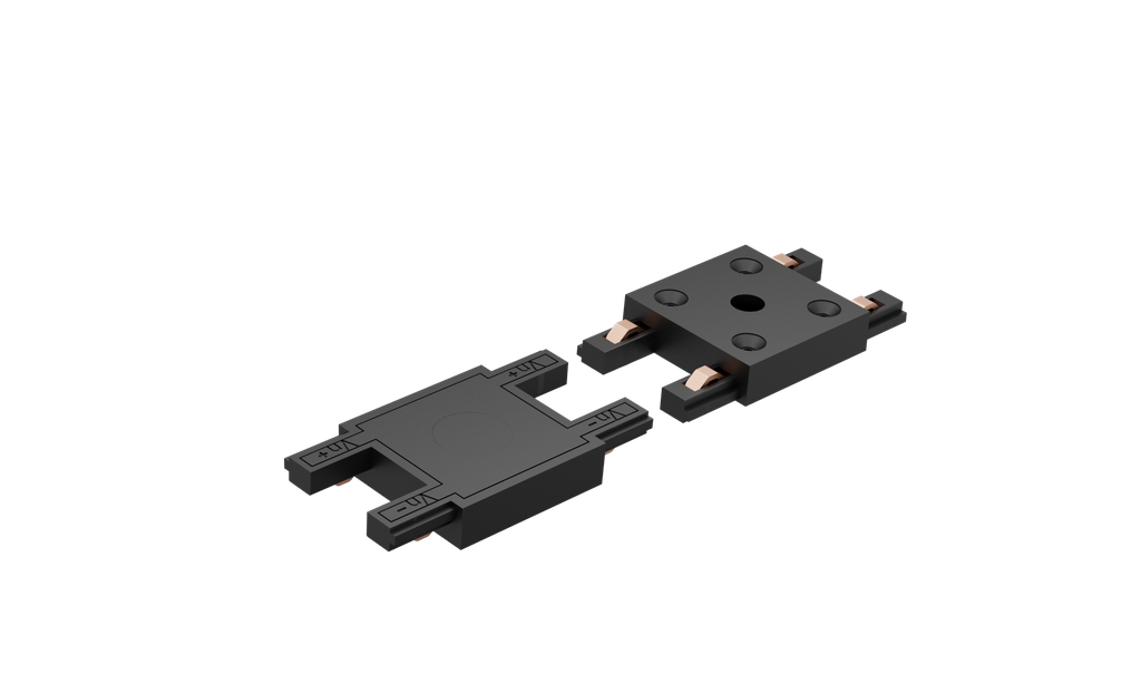 Linear connector Shallow Track Black