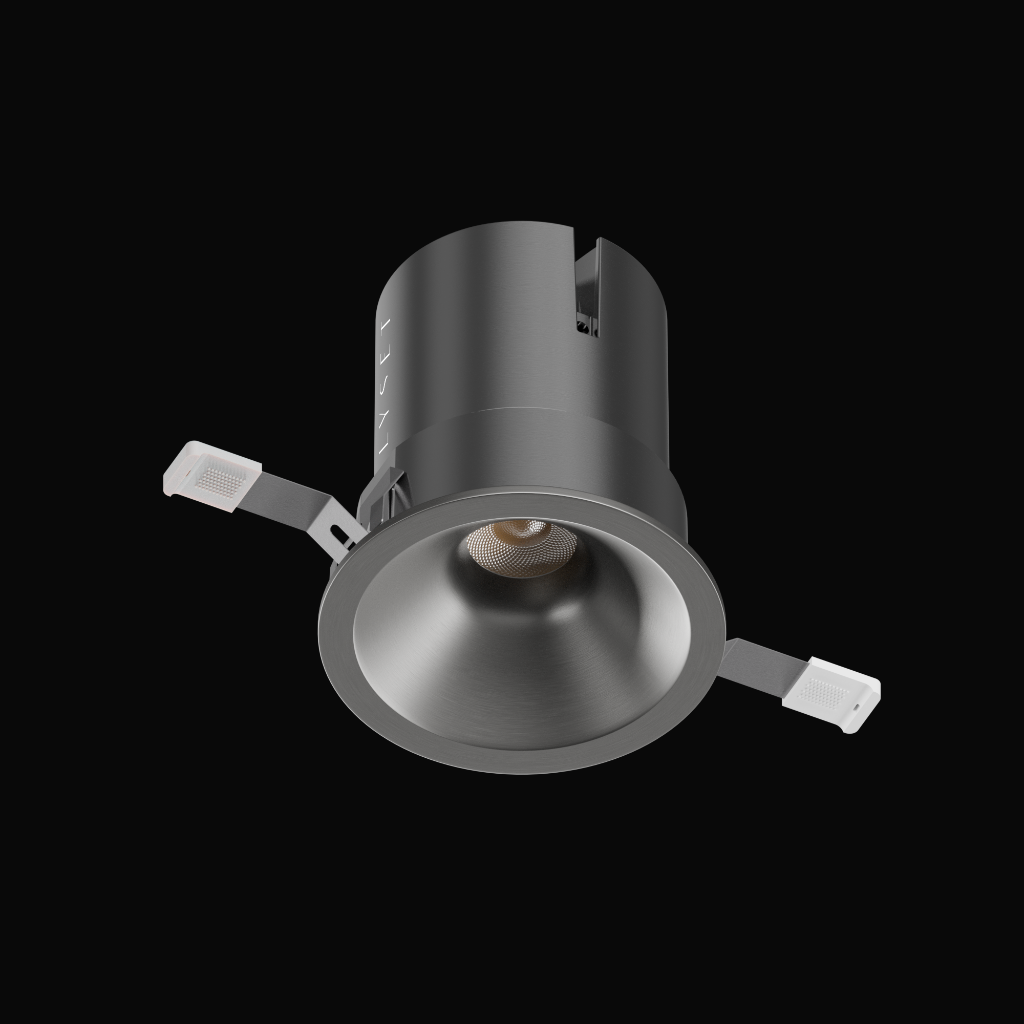 Quantum S Flat Frame Brushed Nichel