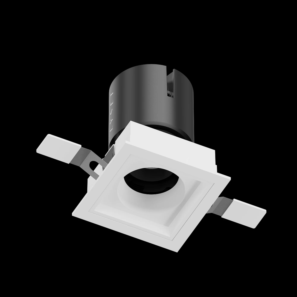 Reflector white matt for Quantum Square adjustable