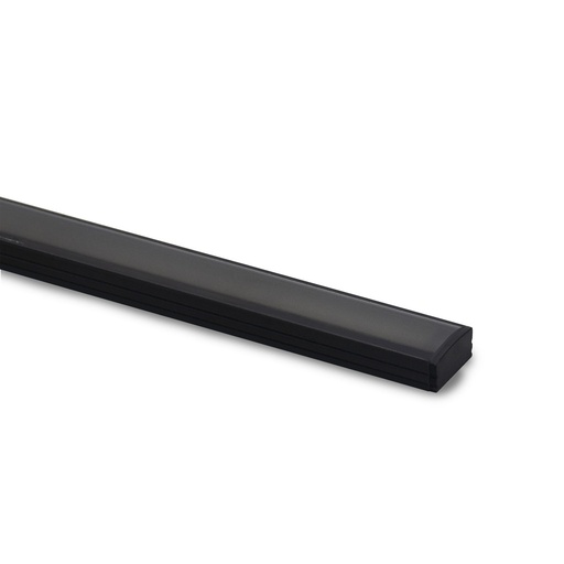 [LY-LPS17B3m] Surface LED profile 17 black 300cm