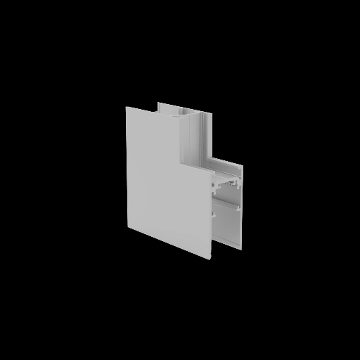 [LY-MTR-CWSW] Ceiling-wall connector surface white