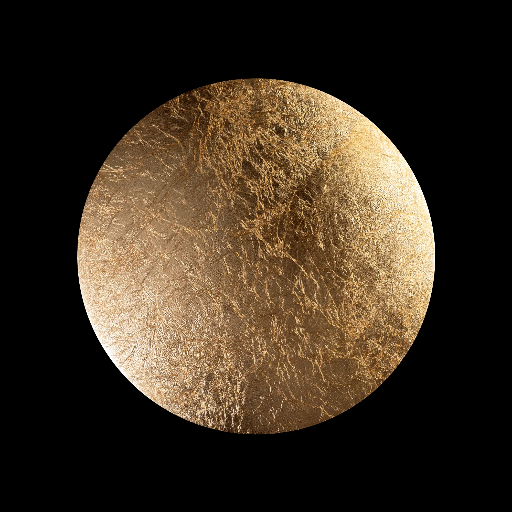 [LY60-W12G] Wall Light Venus 12W Gold Leaf