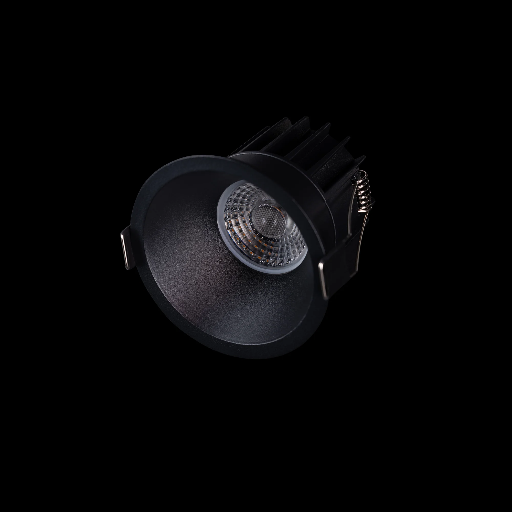 [LY20-7RECB] Downlight POWER S Recessed 7W Sandy Black