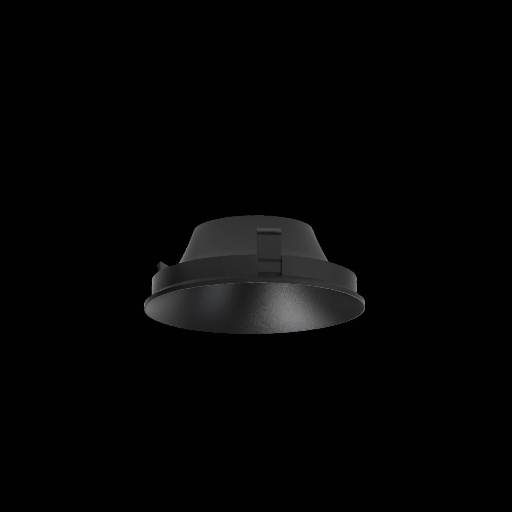 [945005002BM] Reflector black matt for Quantum round adjustable 
